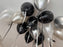 Plain Latex Balloons (Silver and Black)