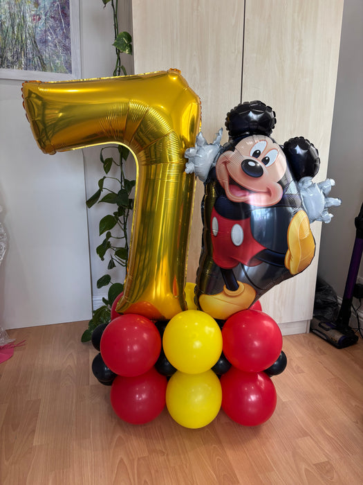 Mickey Mouse Balloon Stack