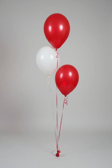 Clusters of 3 balloons