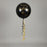 Personalised Black/Gold foil balloon