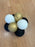 Personalised Black/Gold foil balloon