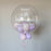 Personalised Clear Anniversary Bubble Balloon