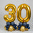 Gold and Navy Age Number StackCentrepiece