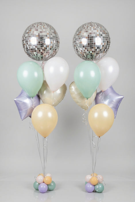 Disco Ball Luxury Balloon Cluster