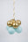 Personalised pastel green foil balloon