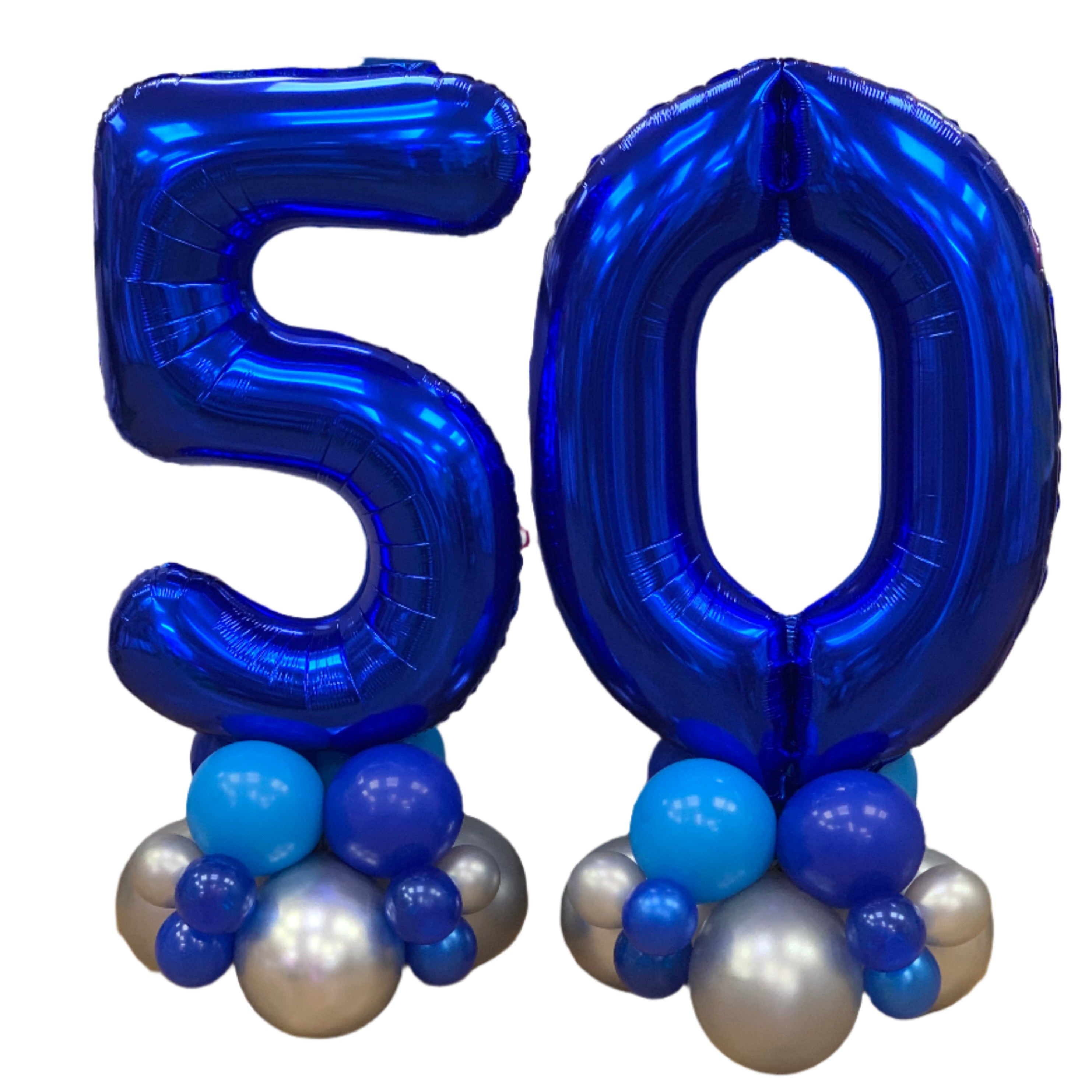 Blue Age Number Stack Centrepiece