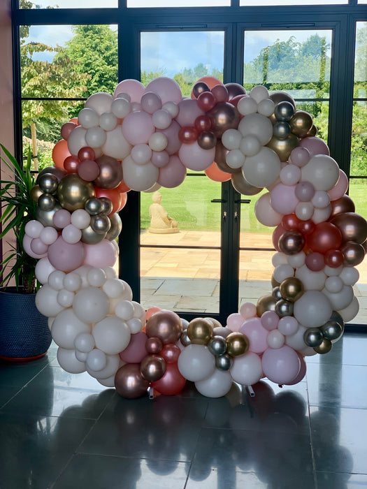 Rose gold Balloon Hoop