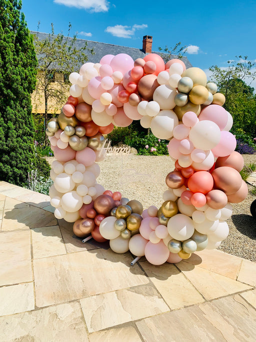 Rose gold Balloon Hoop