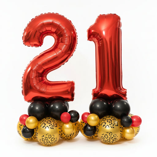 Red Age Number Centrepiece