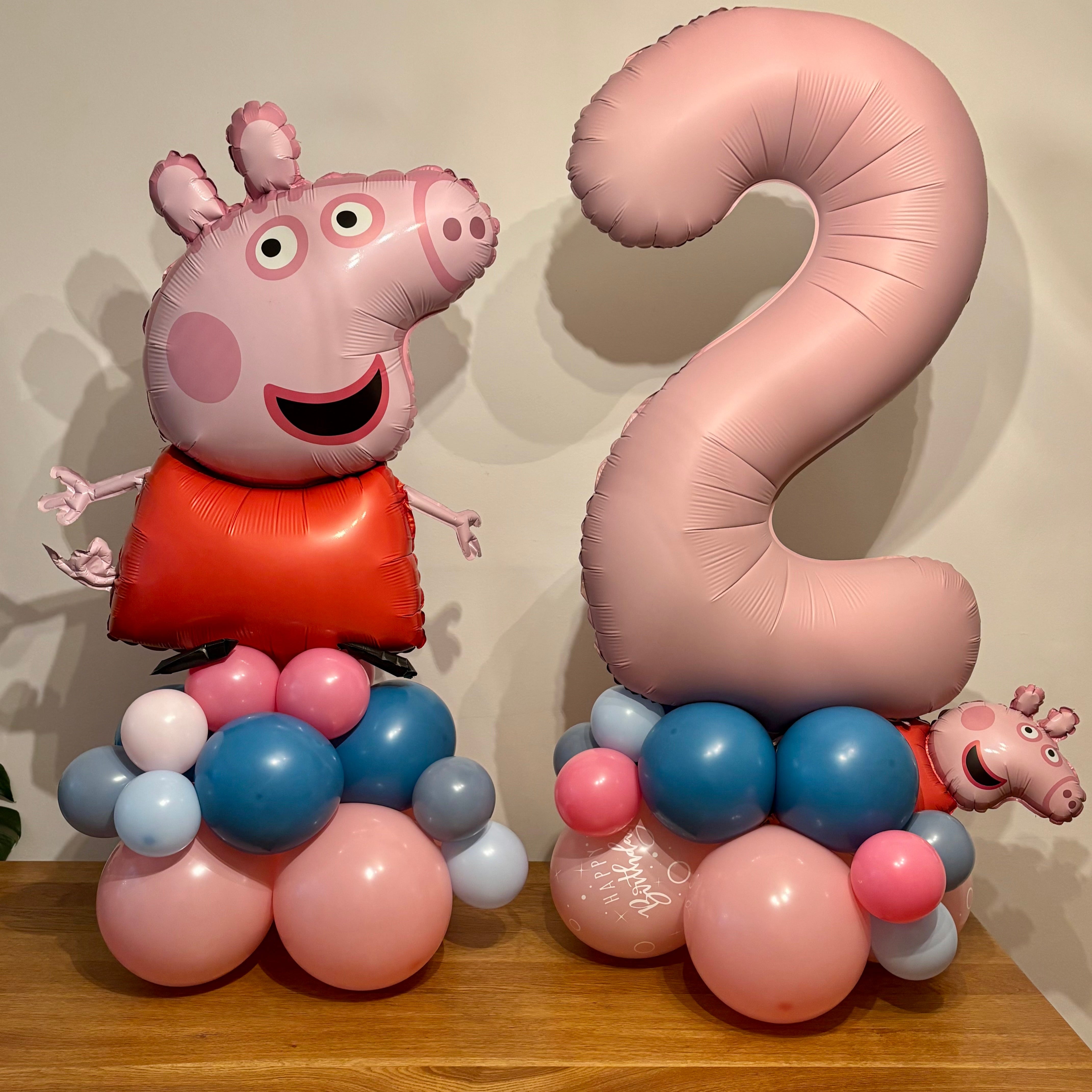 Peppa Pig Birthday Setup