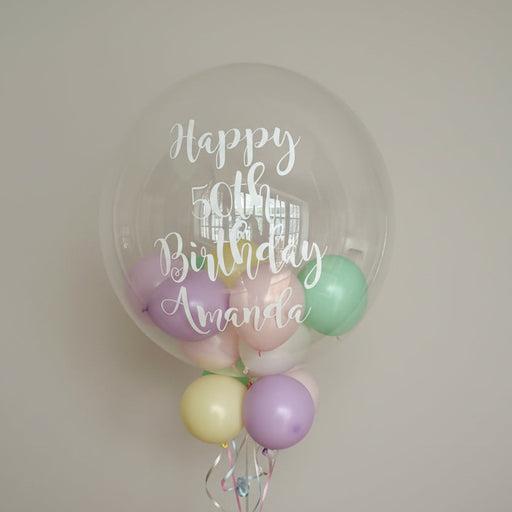 Personalised Clear Bubble Balloon