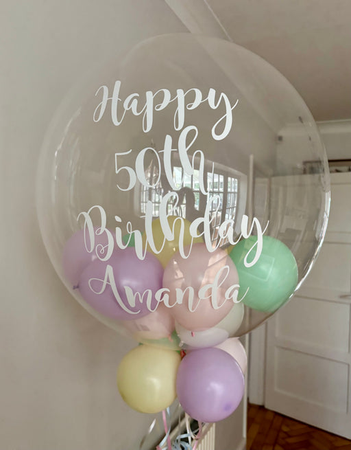 Personalised Clear Bubble Balloon