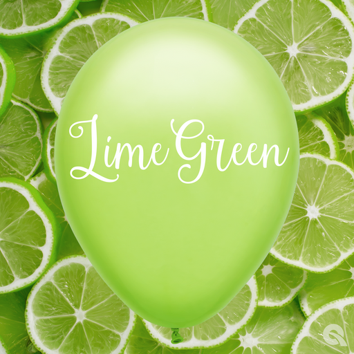 Plain Latex Balloon (Lime Green)