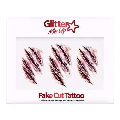Glitter Up Fake Cut Scars
