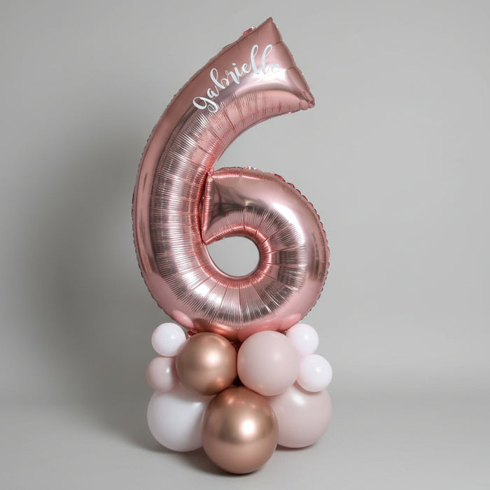 Age Number Balloon Stack