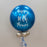 Personalised Blue Orbz foil balloon