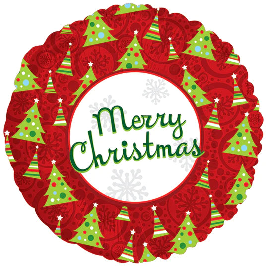 Merry Christmas Foil Balloon