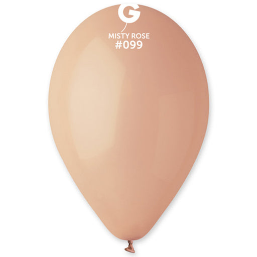 Plain Misty Rose Latex Balloon