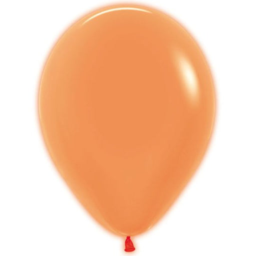 Neon Orange Balloon