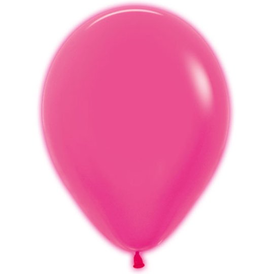 Neon Pink Balloon