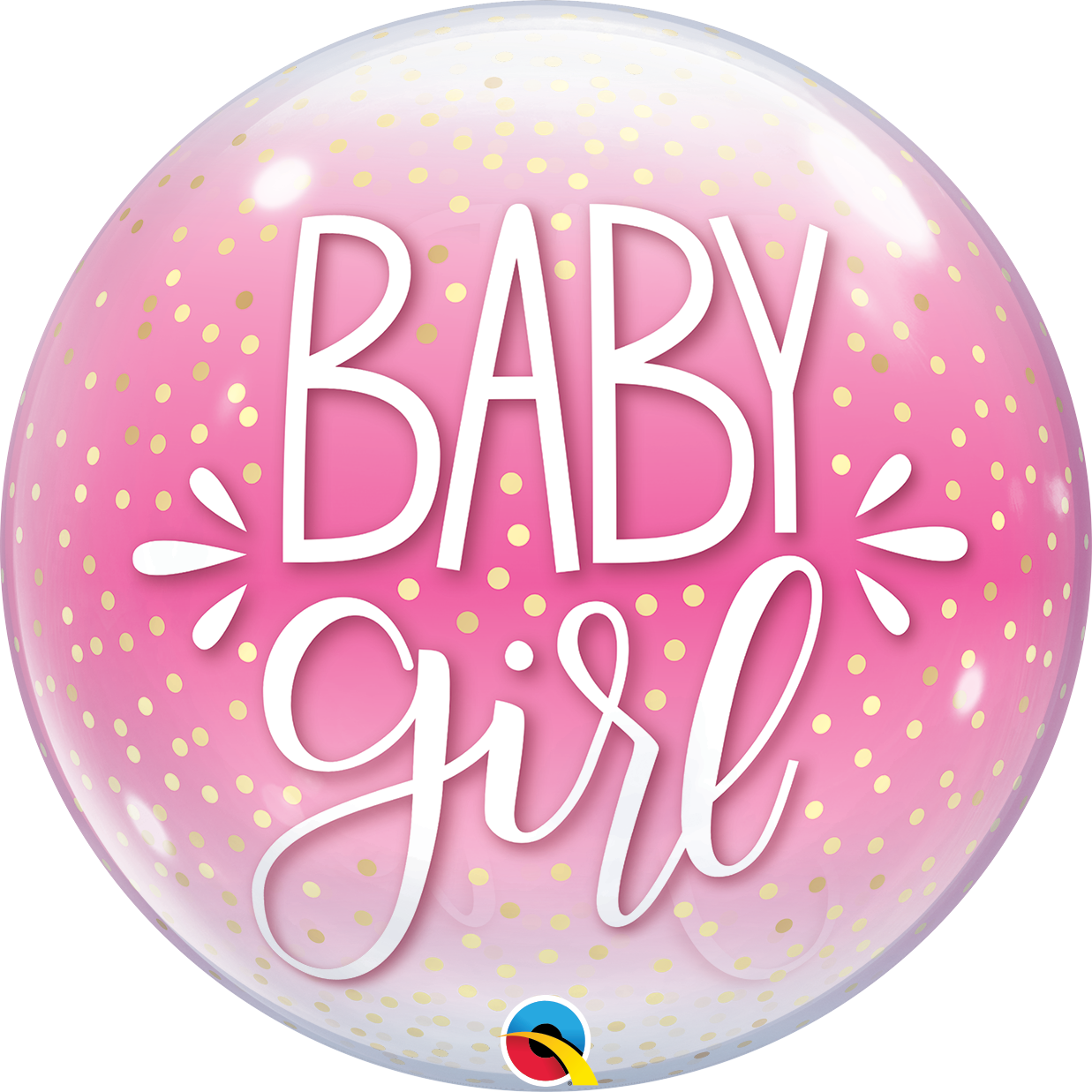 Baby Bubble Balloon (Pink)