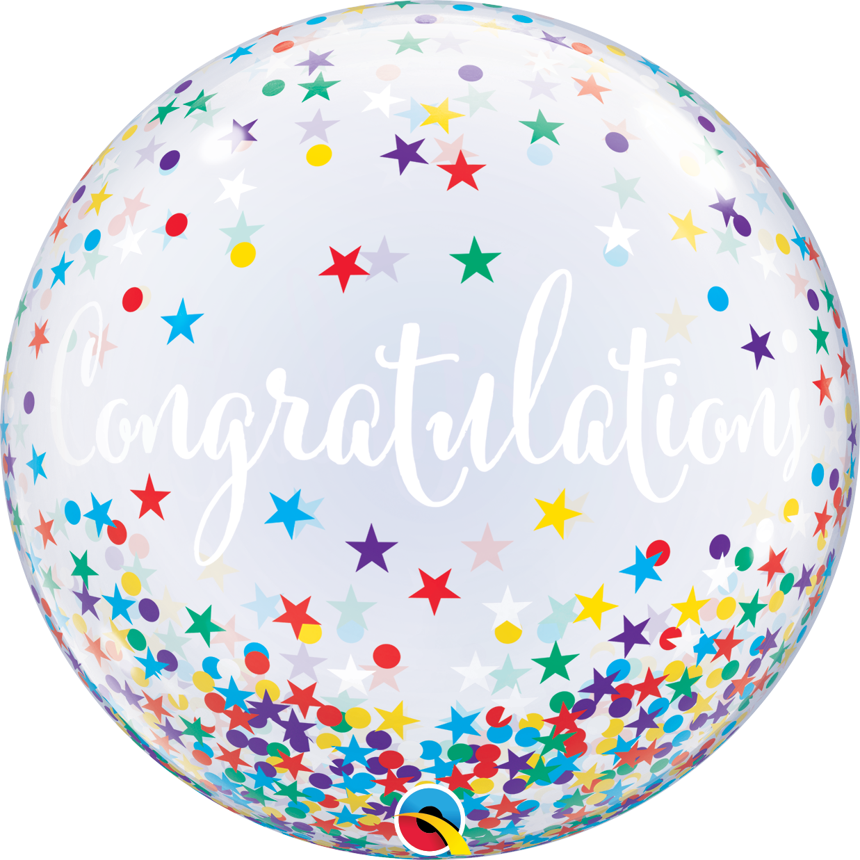 Congratulations Bubble Balloon