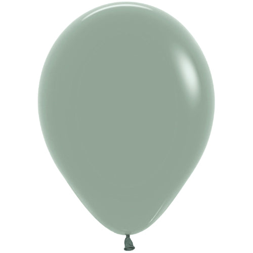 Pastel Dusk Laurel Green Latex Balloon
