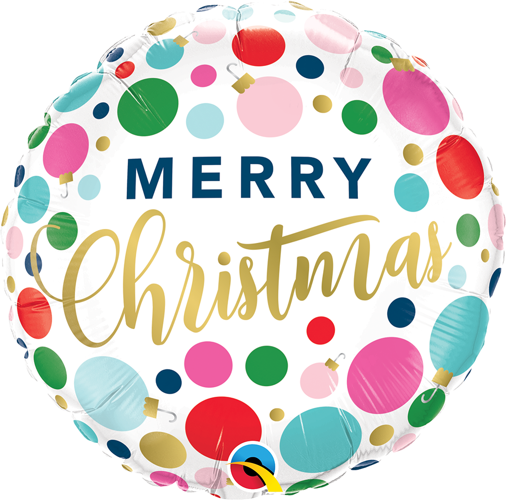 Merry Christmas Foil Balloon