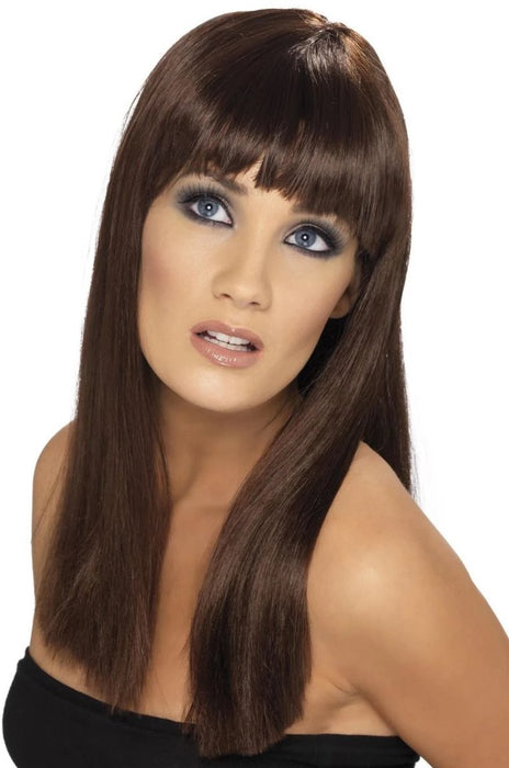 Glamourama Wig (Brown)