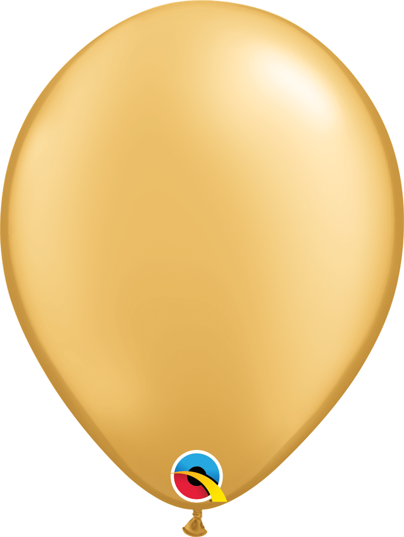 Plain Latex Balloon (Gold)