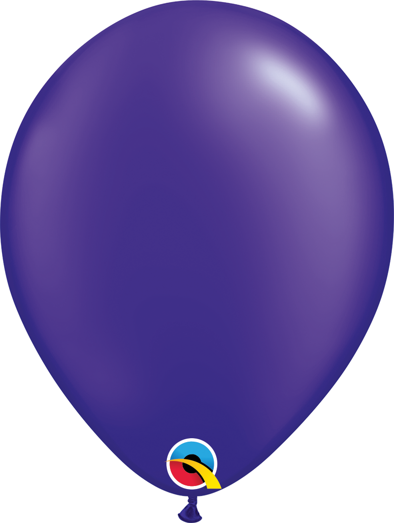 Plain Purple  Latex Balloon