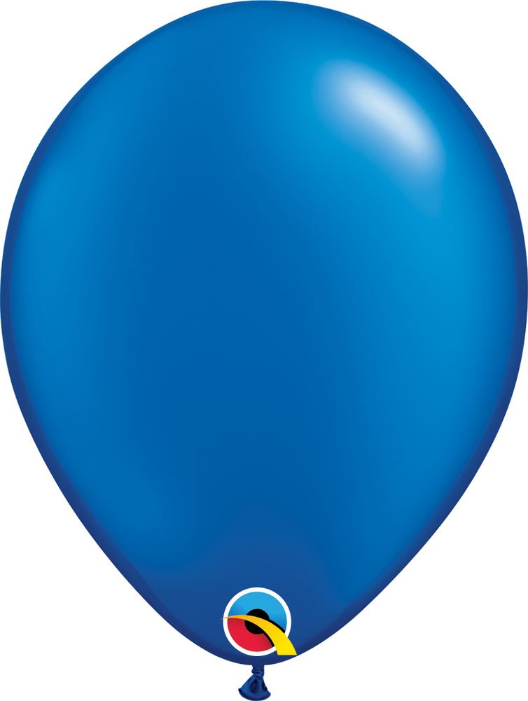Plain Pearl Latex Balloon (Sapphire Blue)