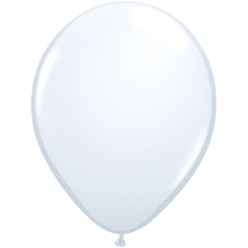 Plain Matt Latex Balloon (White)
