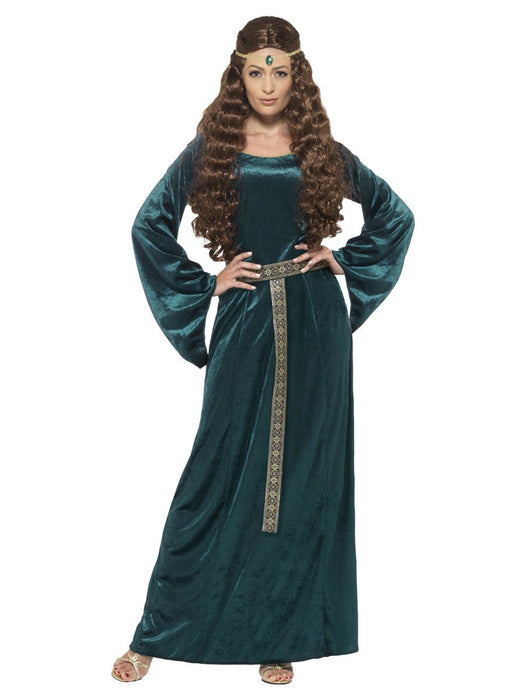 Medieval Maid Costume (Green) - SALE