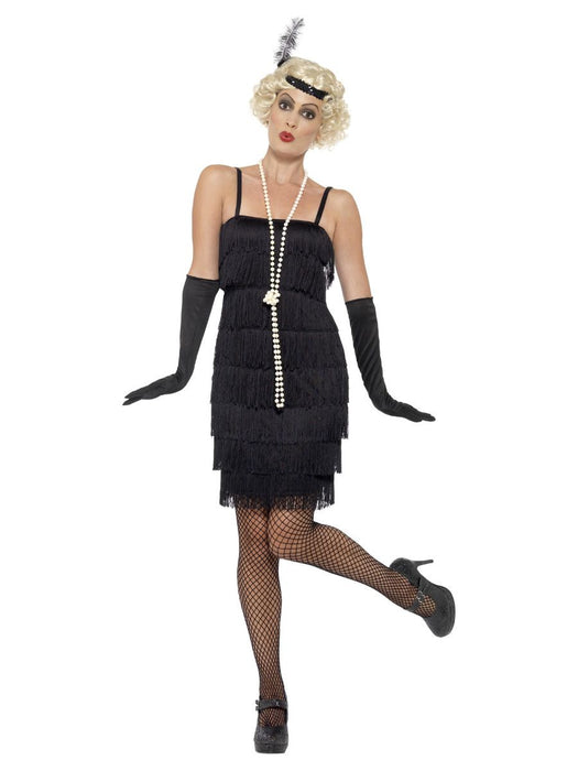 Short Flapper Costume (Black)