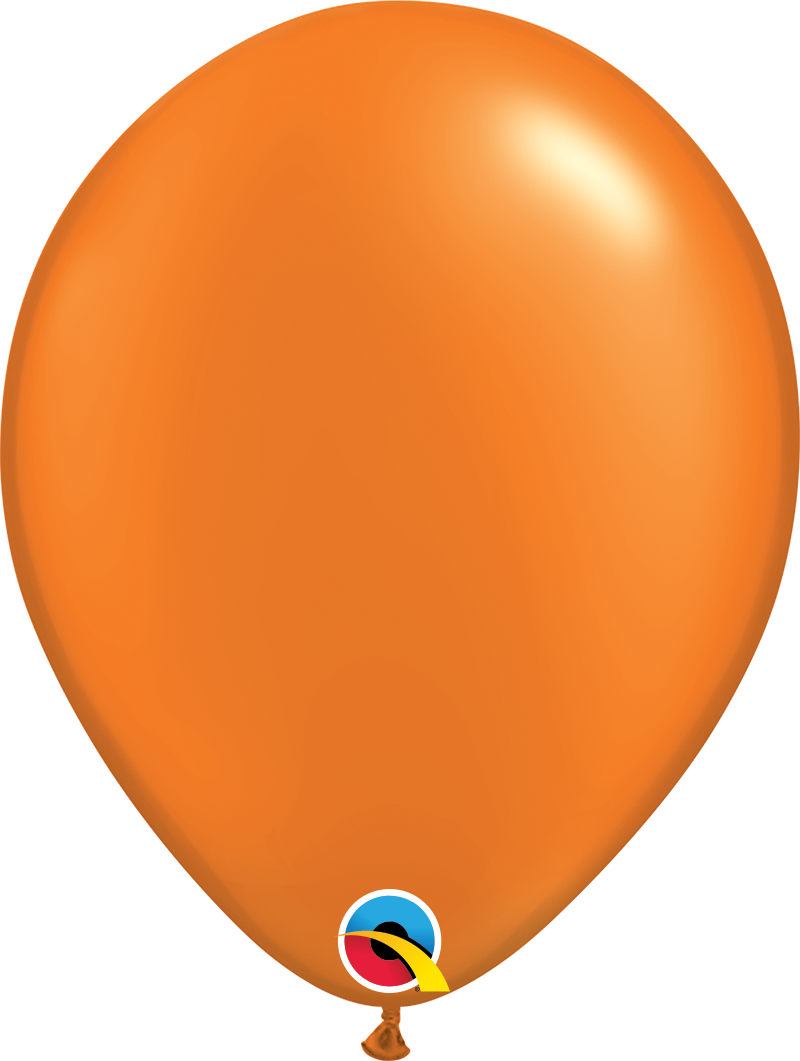 Plain Latex Balloon (Orange)
