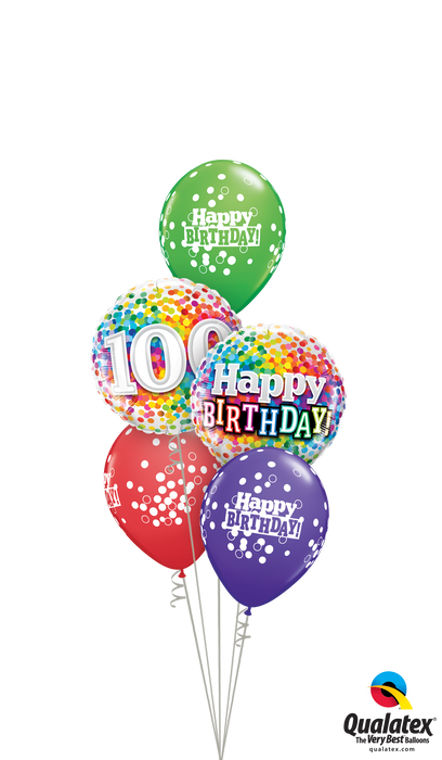 Confetti Dot Age 6-100 Birthday Bouquet