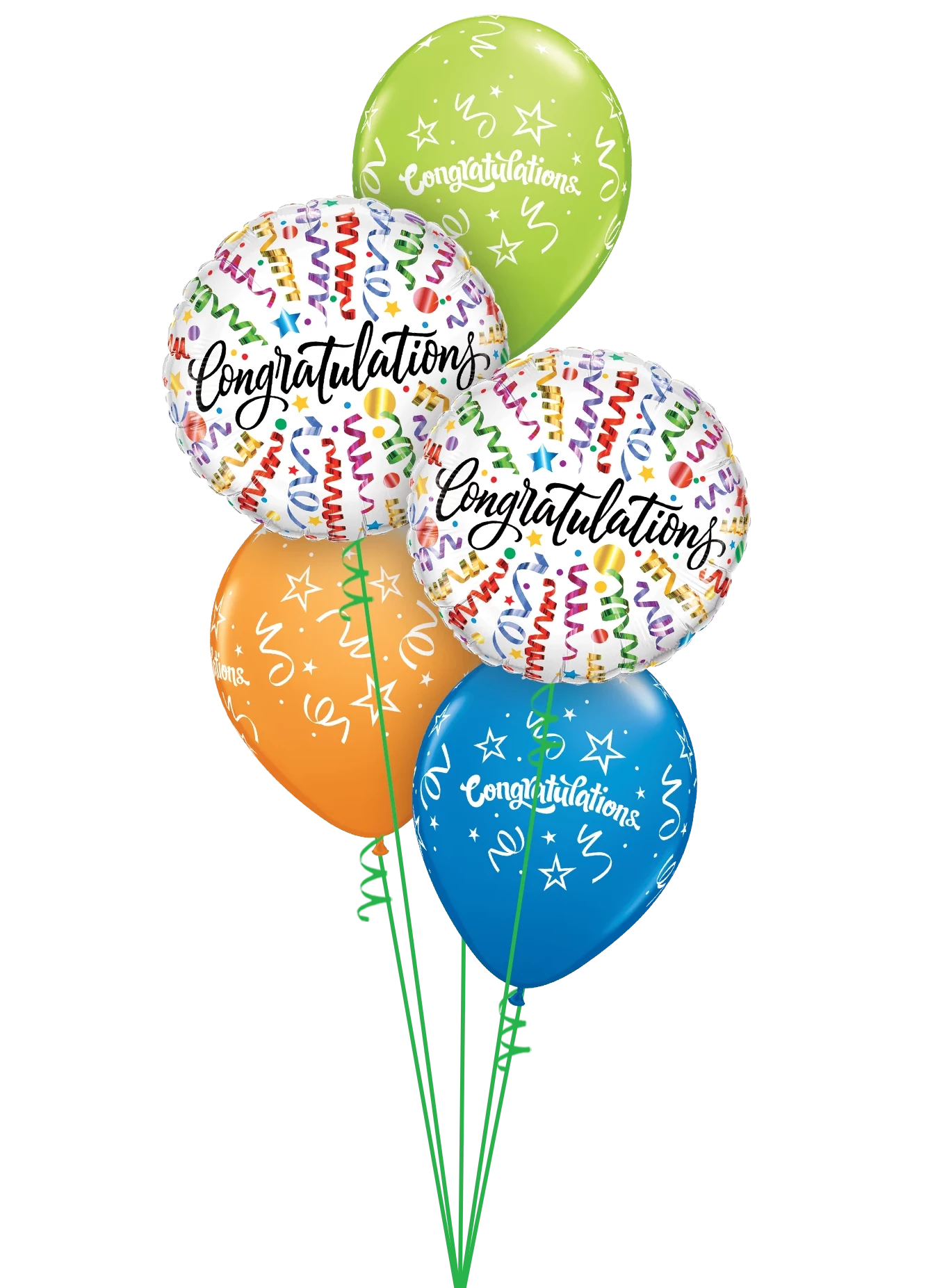 Congratulations Balloon Cluster