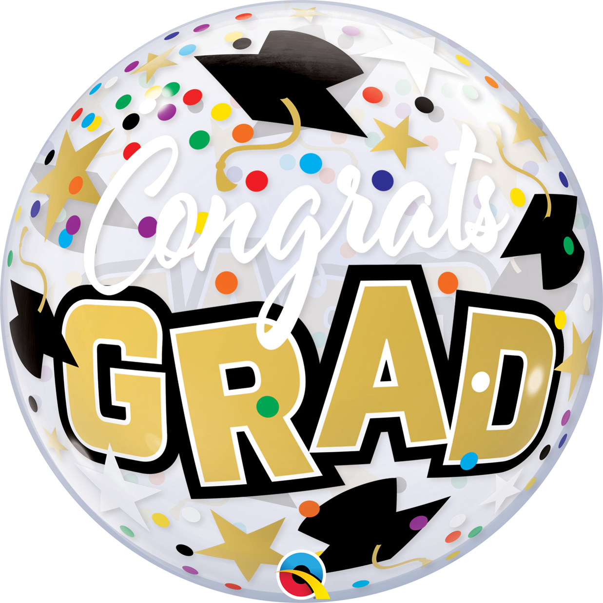Congrats Grad Bubble Balloon