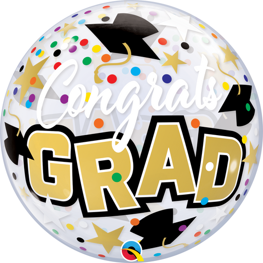 Congrats Grad Bubble Balloon
