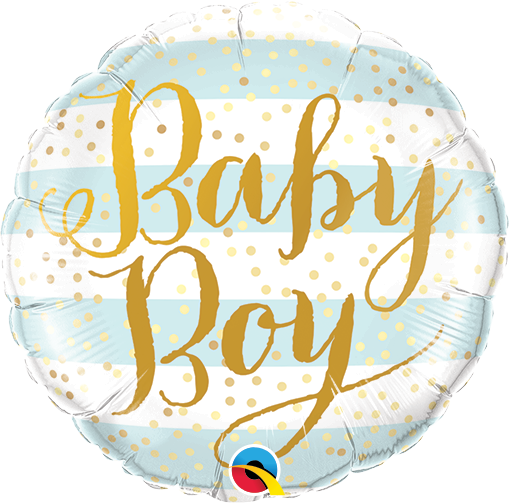Baby Boy Foil Balloon