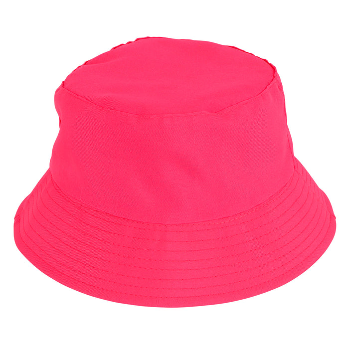 Neon Pink Bucket Hat
