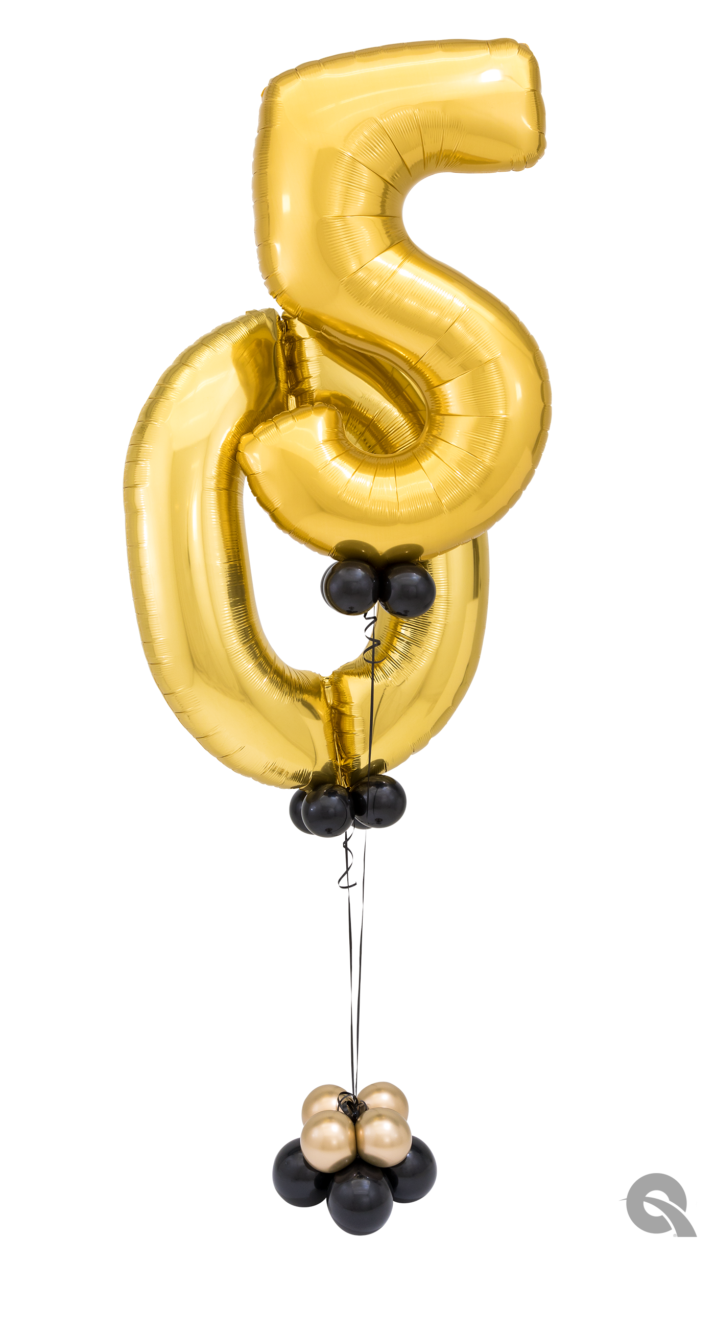 Large Number Anniversary Balloons