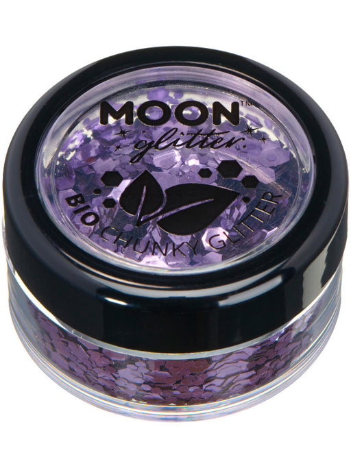 Moon Glow Lavender Loose Chunky Face Glitter