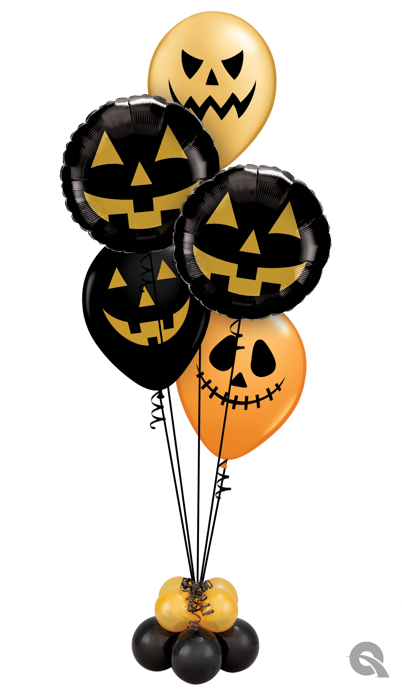 Halloween Classic Balloon Cluster
