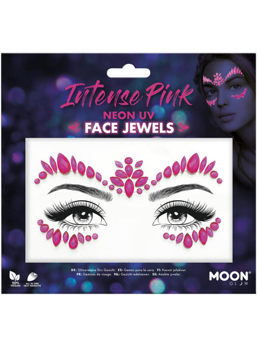 Pink Face Jewels