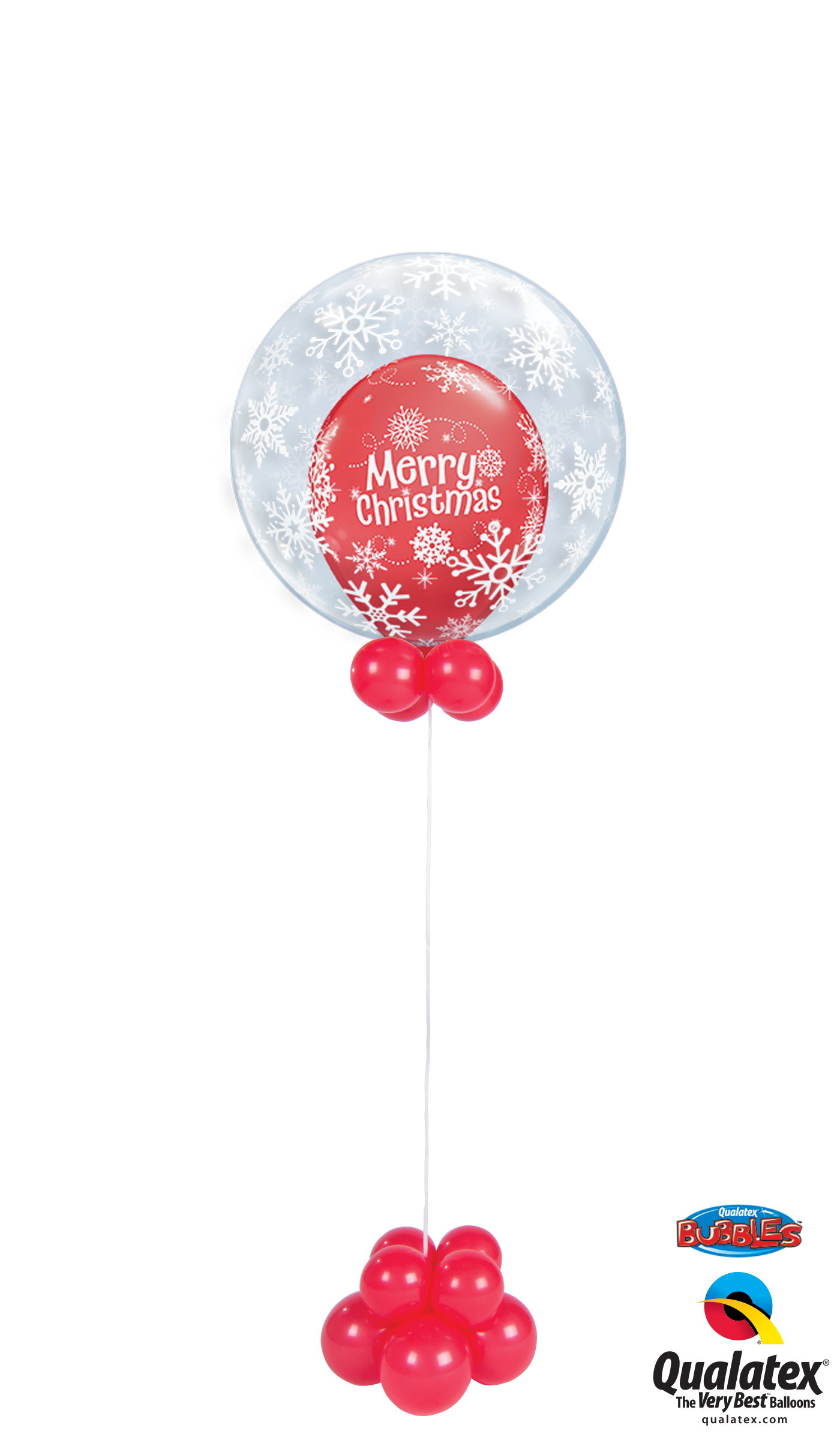 Merry Christmas Deco Bubble Balloon