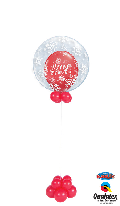 Merry Christmas Deco Bubble Balloon