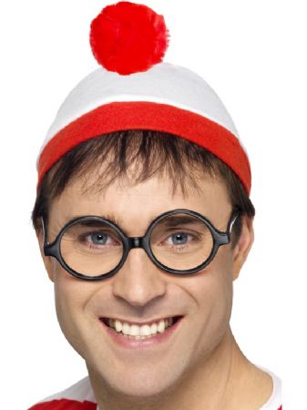 Where's Wally Hat & Glasses