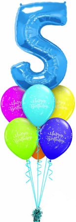 Luxury Blue Age Birthday Bouquet